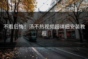 不看后悔！汤不热视频超详细安装教程